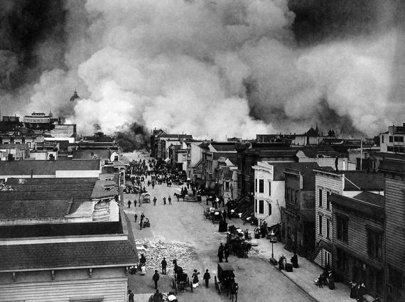 水箱圈SF - 1906年地震和火灾-阿特拉斯暗箱指南博客